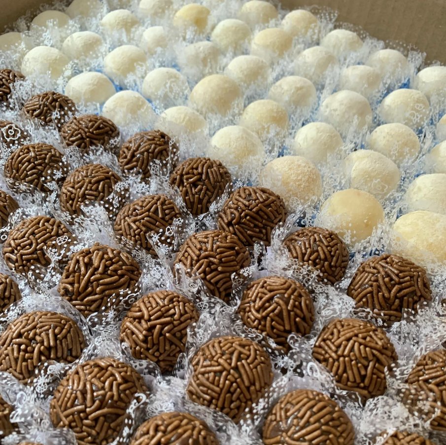 Brigadeiros tradicionais