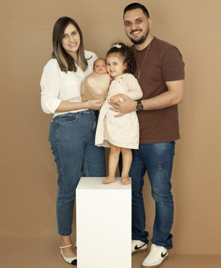 Camila e sua família